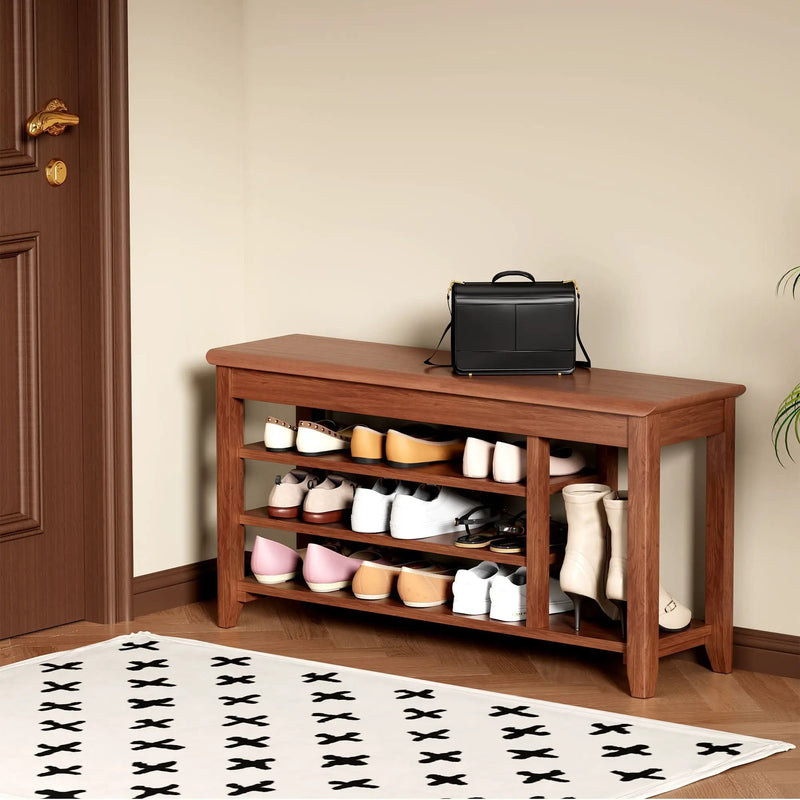Multi Functional Double Layer Shoe Stool by Unique Piece Furniture