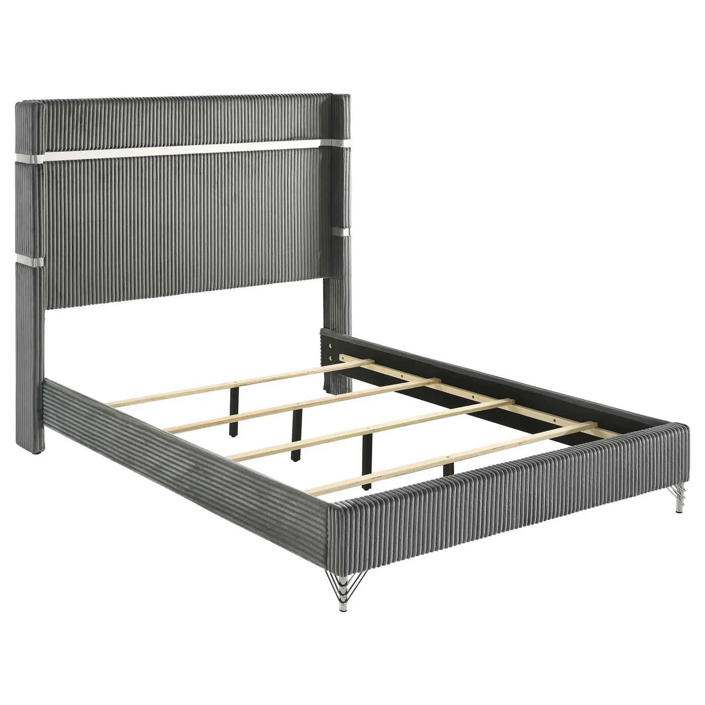 Malcolm - Bedroom Set With Wingback Design by HouseOfZazla