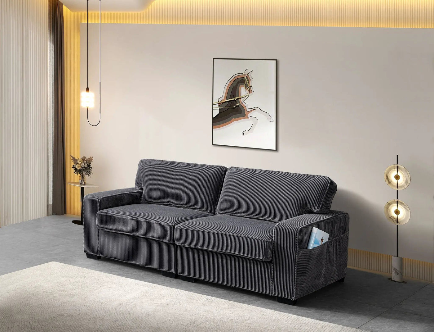 Exceptional Comfort Loveseat by HouseOfZazla