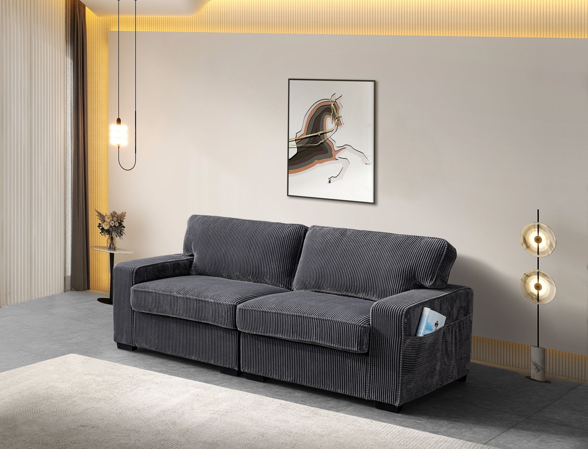 Exceptional Comfort Loveseat by HouseOfZazla