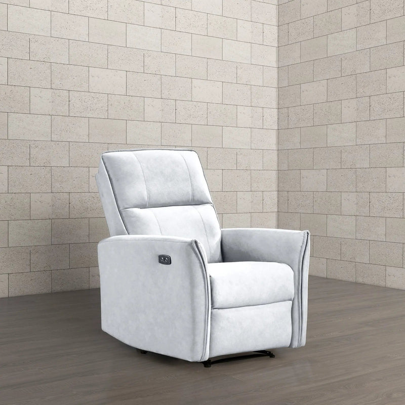 Asheville - Suede Recliner Chair by HouseOfZazla