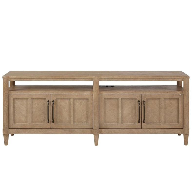 Entertainment Console With Storage - Sand by Unique Piece Furniture