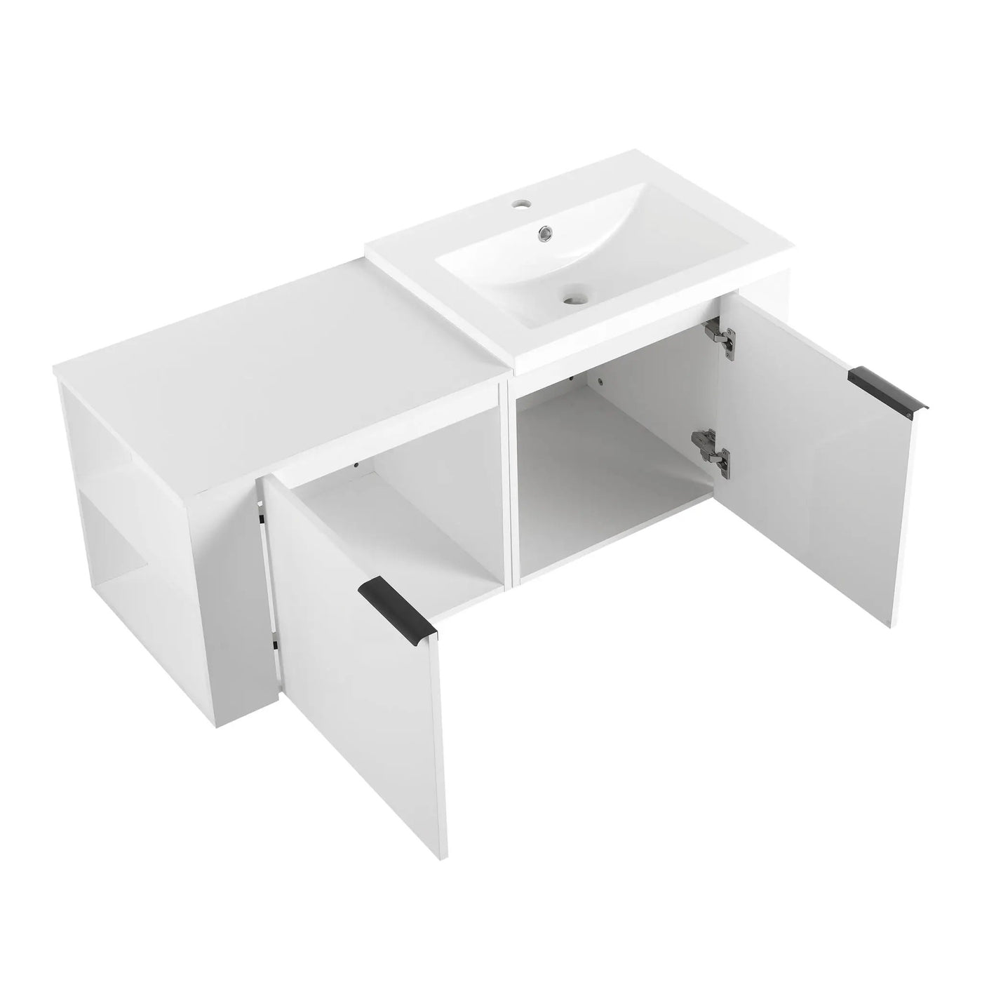 Modern Bathroom Vanity Sink Combo With Spacious Storage by HouseOfZazla