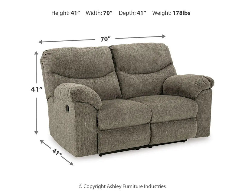 Alphons - Reclining Loveseat by Unique Piece Furniture