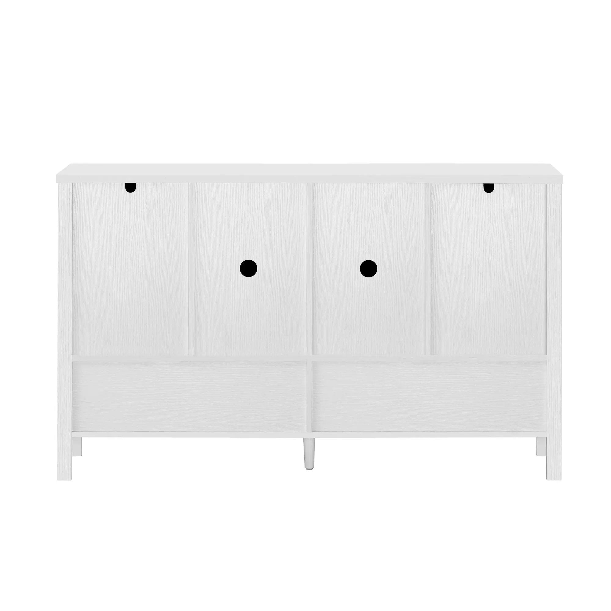 U_STYLE 55.1'' Storage Sideboard with 4-Doors by HouseOfZazla