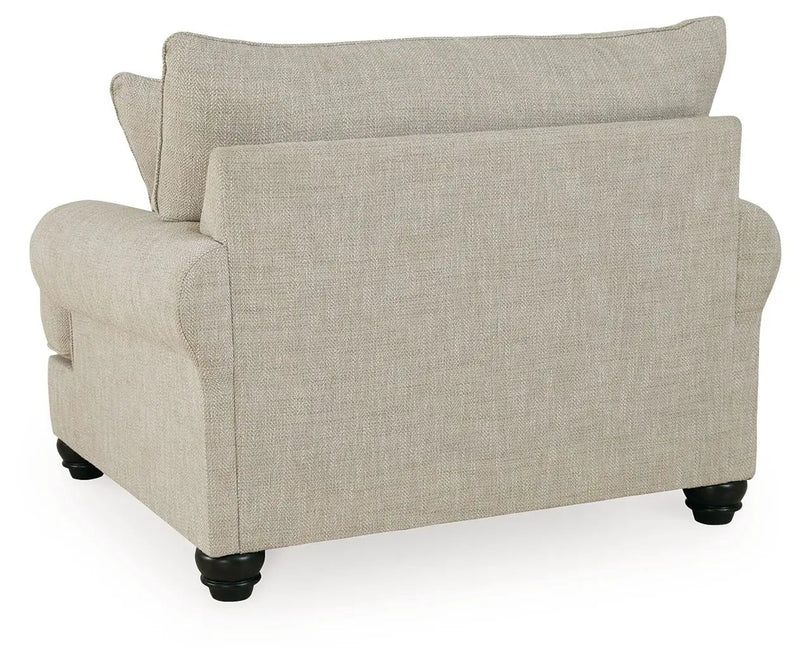 Asanti - Chair and a Half - Fog by Unique Piece Furniture