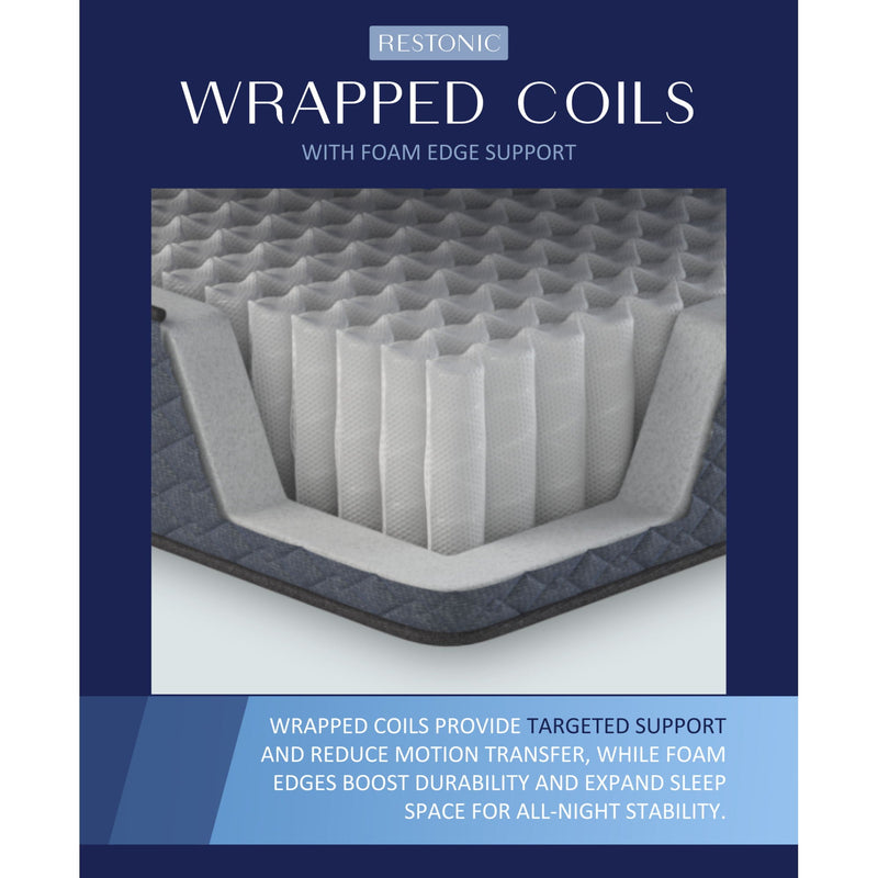 Tempagel - 13" Plush Mattress With Cooling Technology by HouseOfZazla