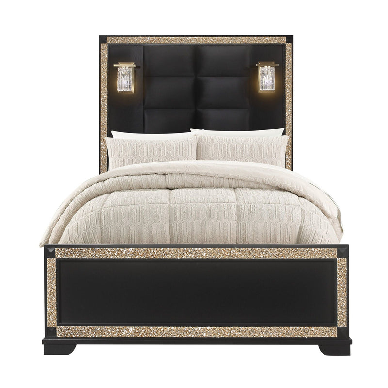 Lively - Bed With Lamps, Elegant Design by HouseOfZazla
