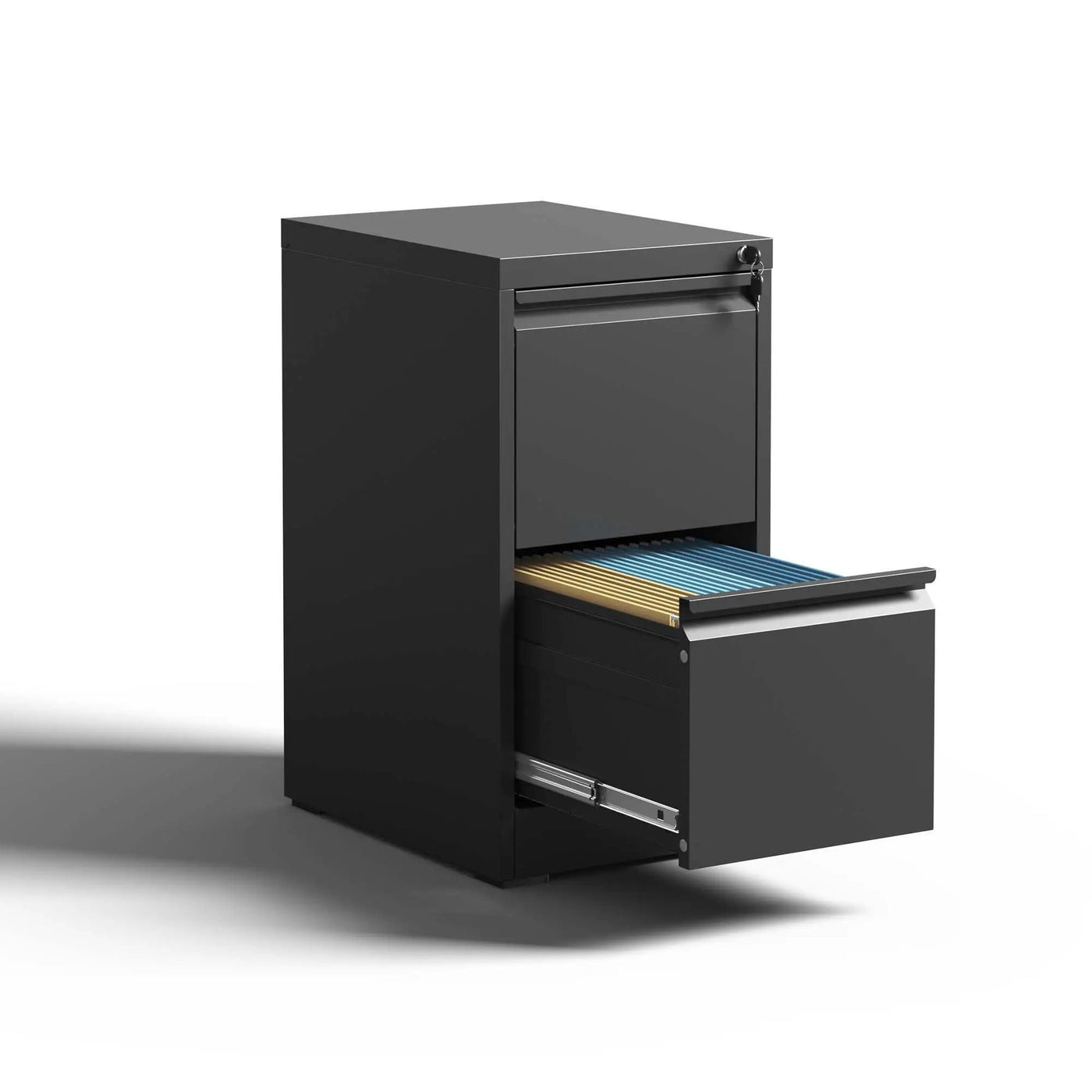 Steel Drawer Vertical File Cabinet With Lock For A4 Legal / Letter Size by HouseOfZazla
