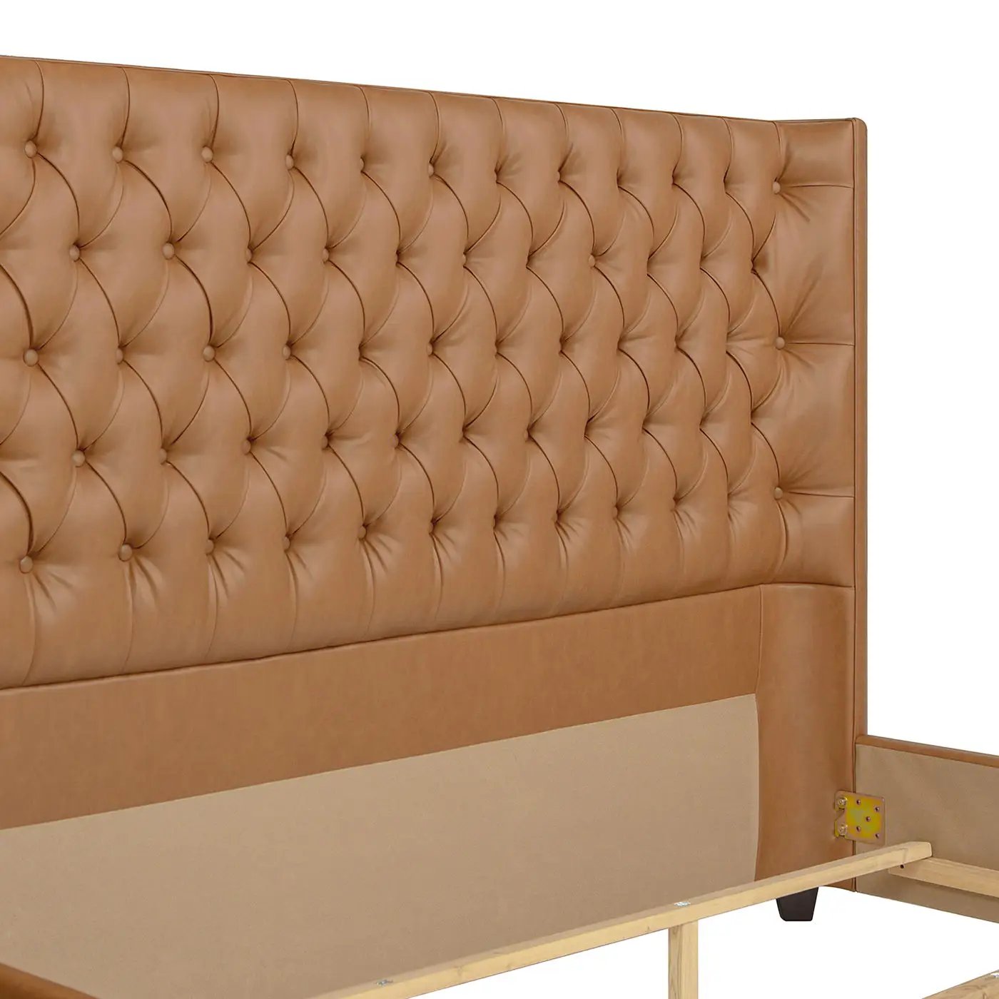 Brooklyn - Tufted Panel Bed Headboard And Footboard Set by HouseOfZazla