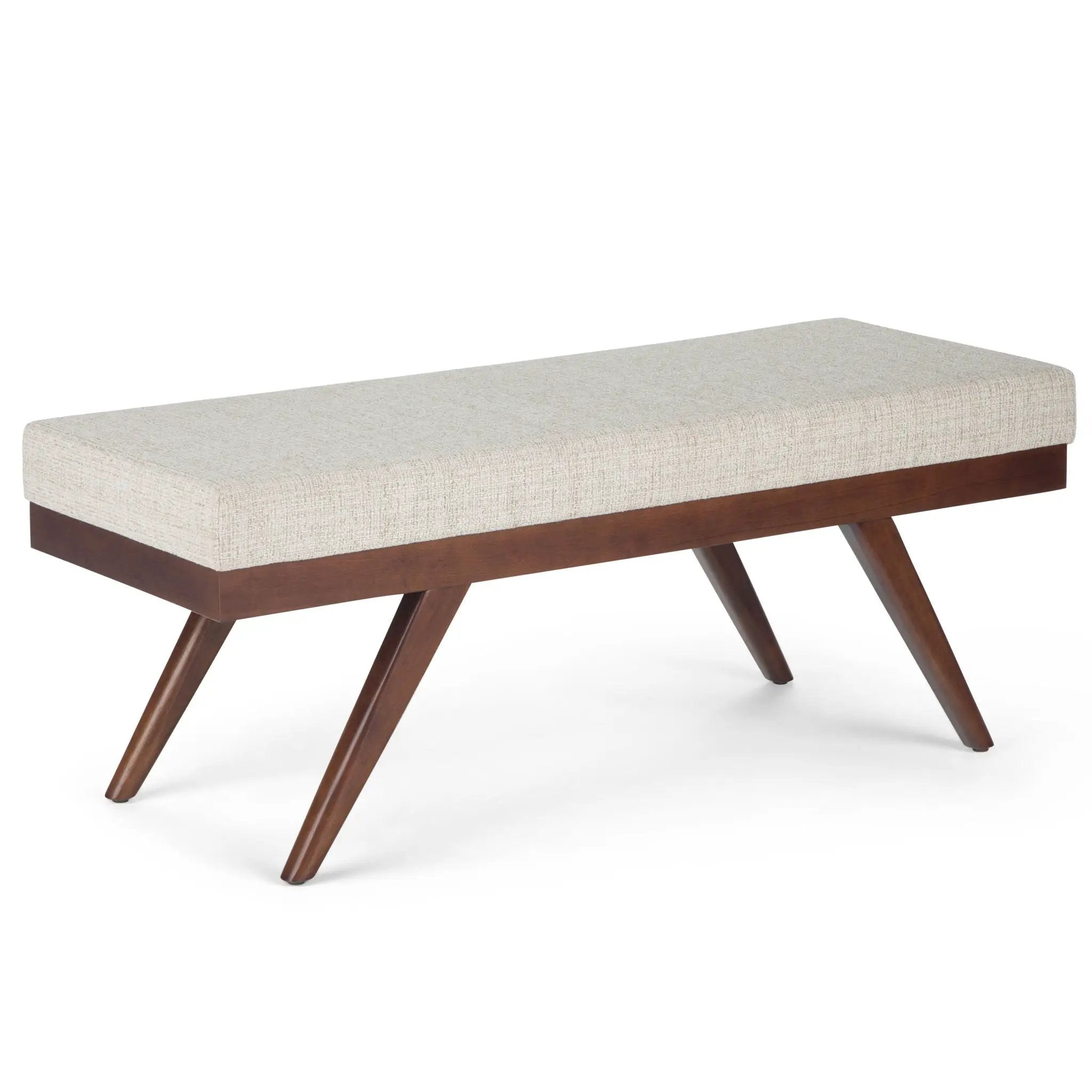 Chanelle - Mid-Century Ottoman Bench by HouseOfZazla