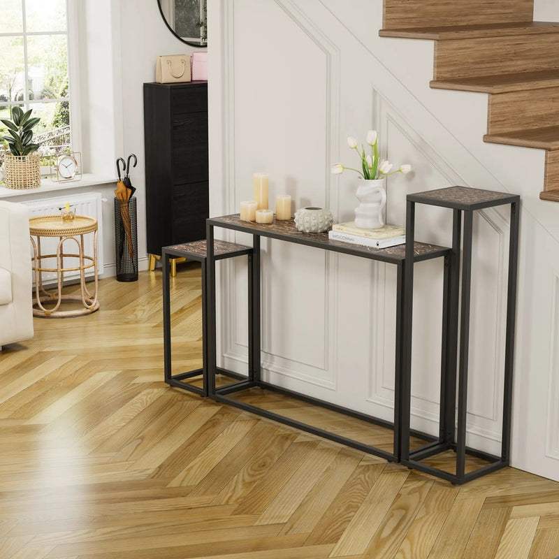 3-Piece Set of Narrow Table by HouseOfZazla
