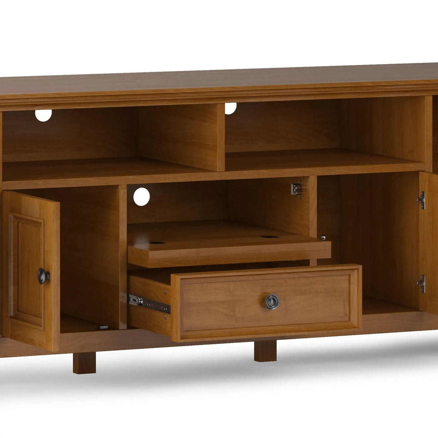 Amherst - Handcrafted Wide TV Media Stand by HouseOfZazla