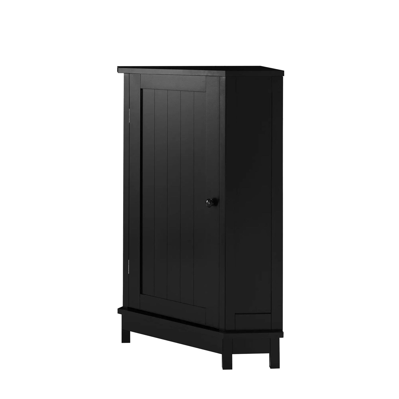 Bathroom Cabinet Triangle Corner Storage Cabinet With Adjustable Shelf Modern Style by HouseOfZazla