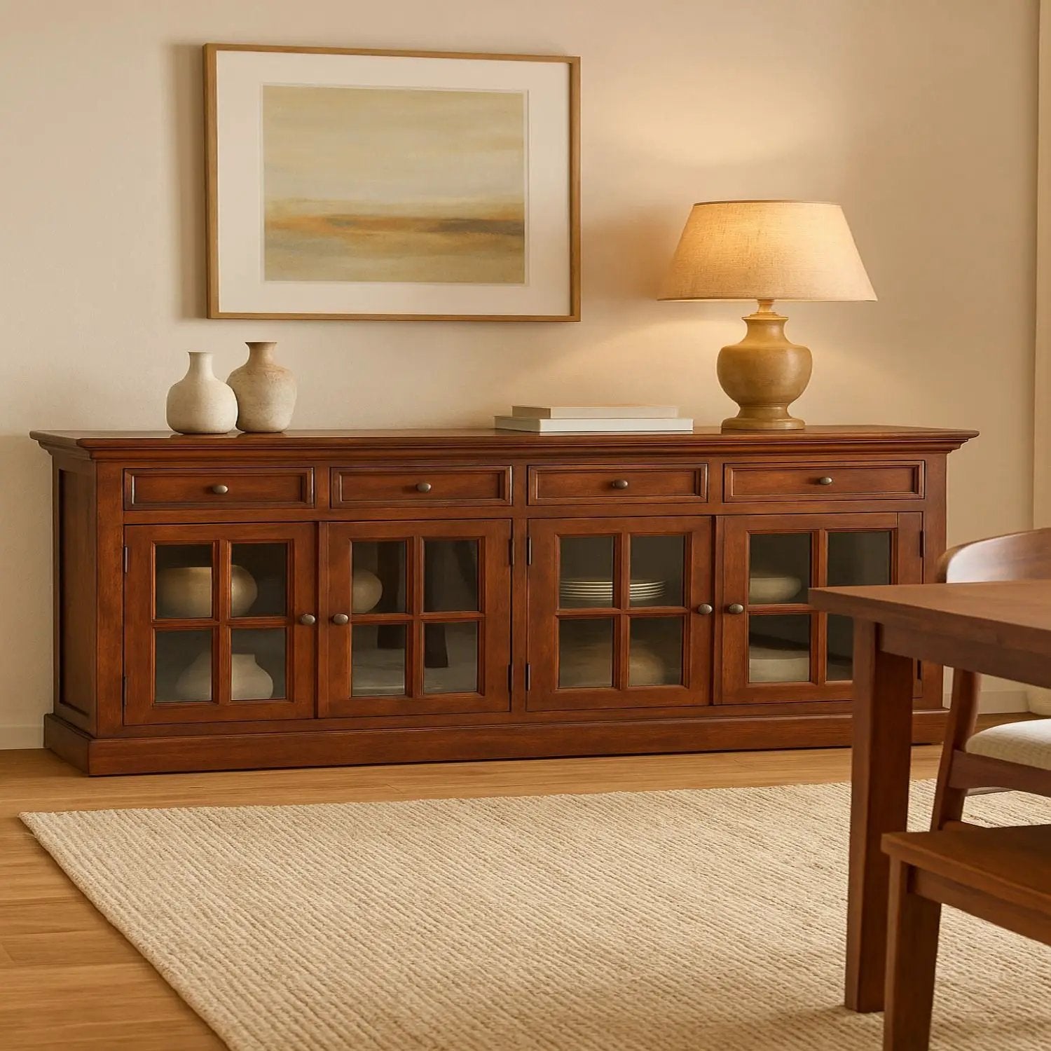 Large Glazed Sideboard by HouseOfZazla