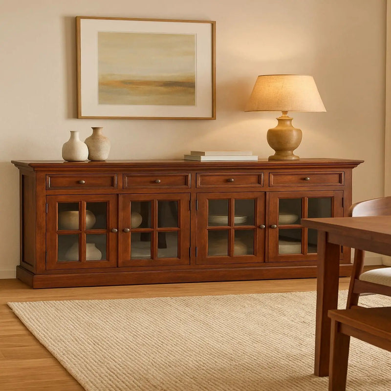 Large Glazed Sideboard by HouseOfZazla
