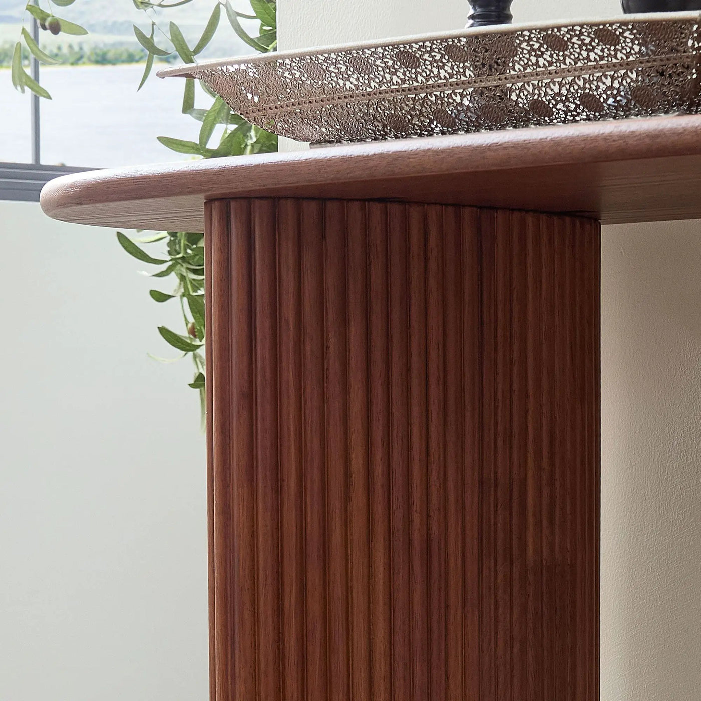 Modern 59.1 Inch Entryway Table for Living Room by HouseOfZazla