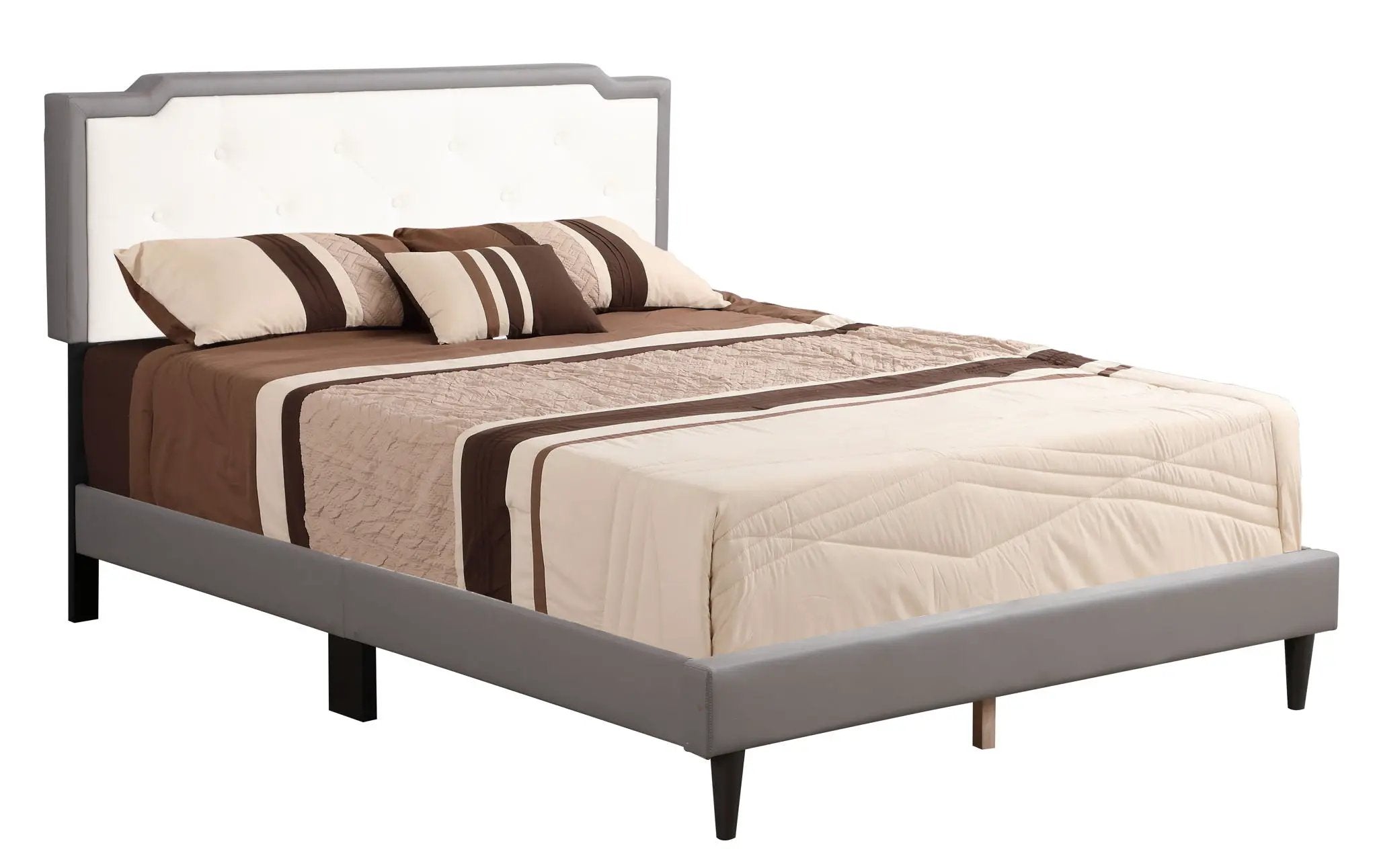 Bed (All in One Box) - Two Tone by Unique Piece Furniture