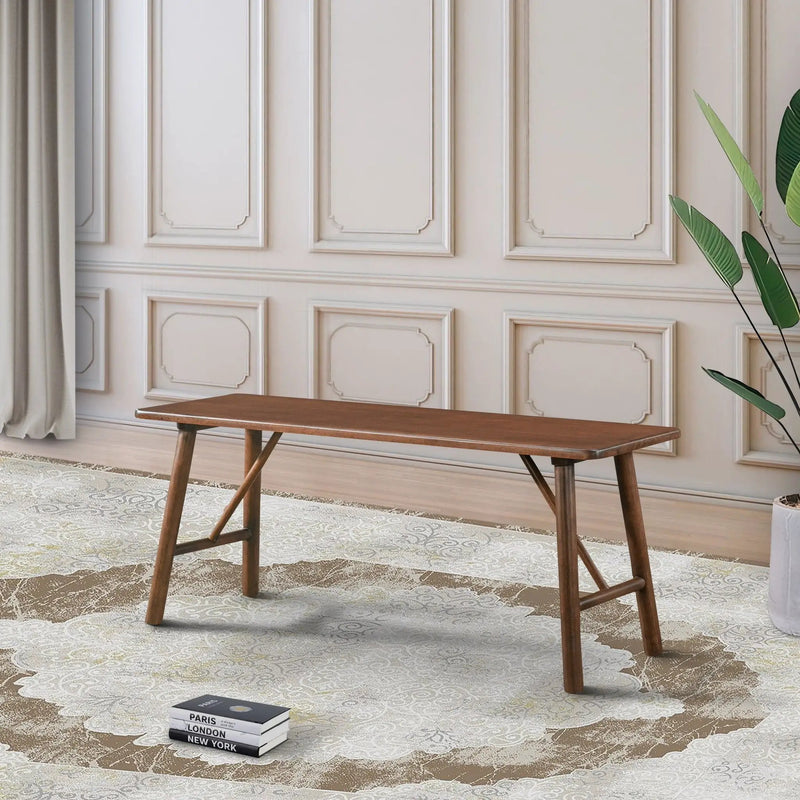 Molly - Bench - Walnut Brown by Unique Piece Furniture