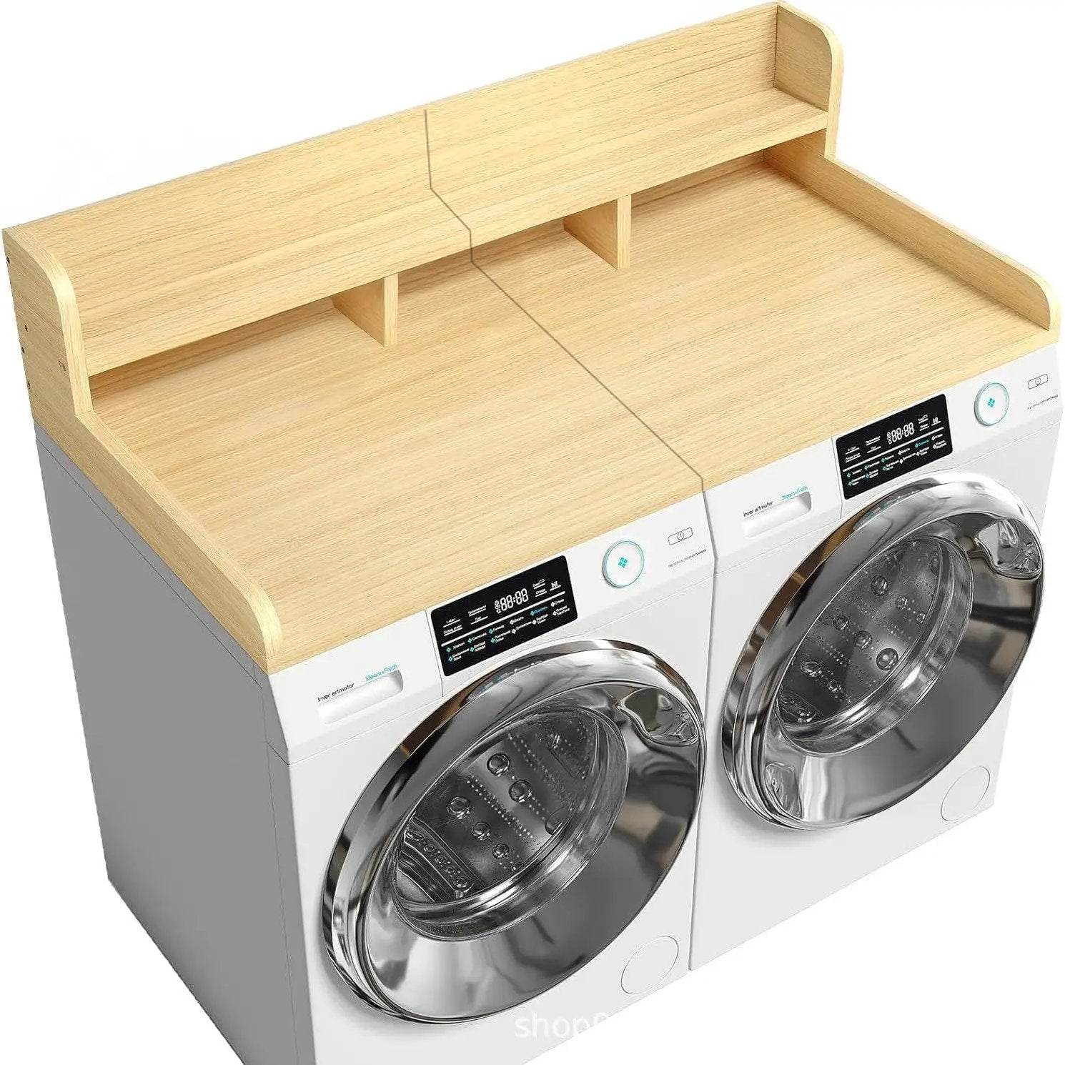 Washer Dryer Countertop with Non-slip Pads by HouseOfZazla