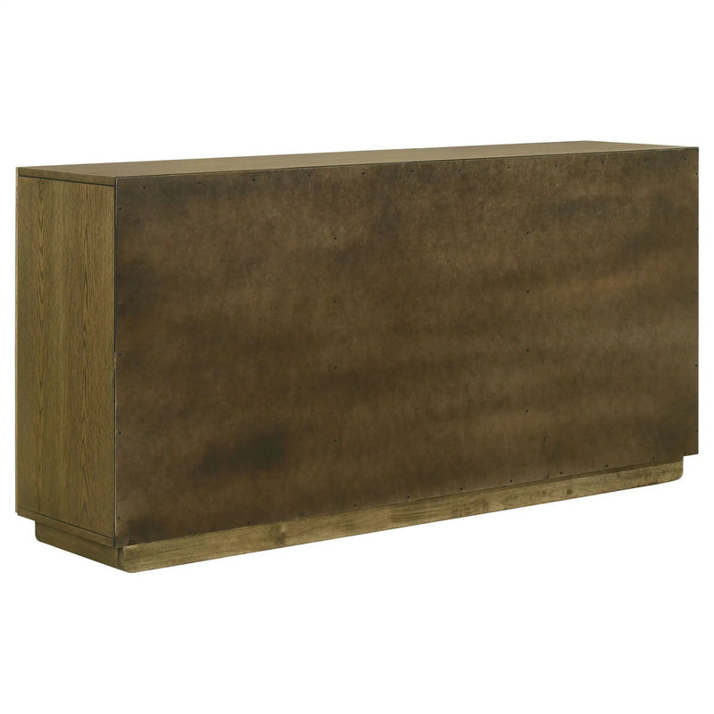 Castlewood 71-inch Dining Sideboard Buffet Server Brown Oak by Unique Piece Furniture