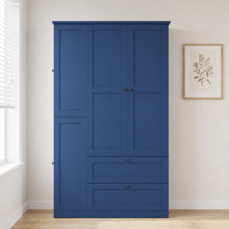 TOPMAX 73.6" Tall Farmhouse Kitchen Pantry Cabinet with 8 Shelves by HouseOfZazla