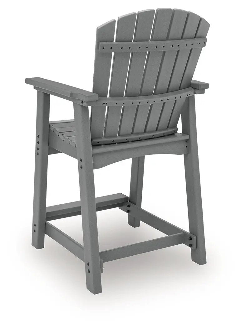 Sanctuary Beach - Barstool (Set of 2) - Dark Gray by Unique Piece Furniture