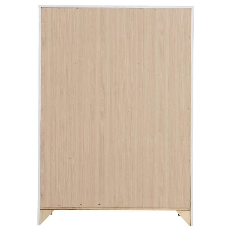 Brantford 4-drawer Bedroom Chest Coastal White by Unique Piece Furniture