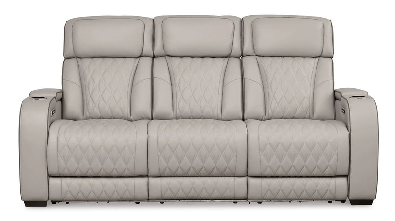 Boyington - Power Reclining Sofa With Adj Headrest by Unique Piece Furniture