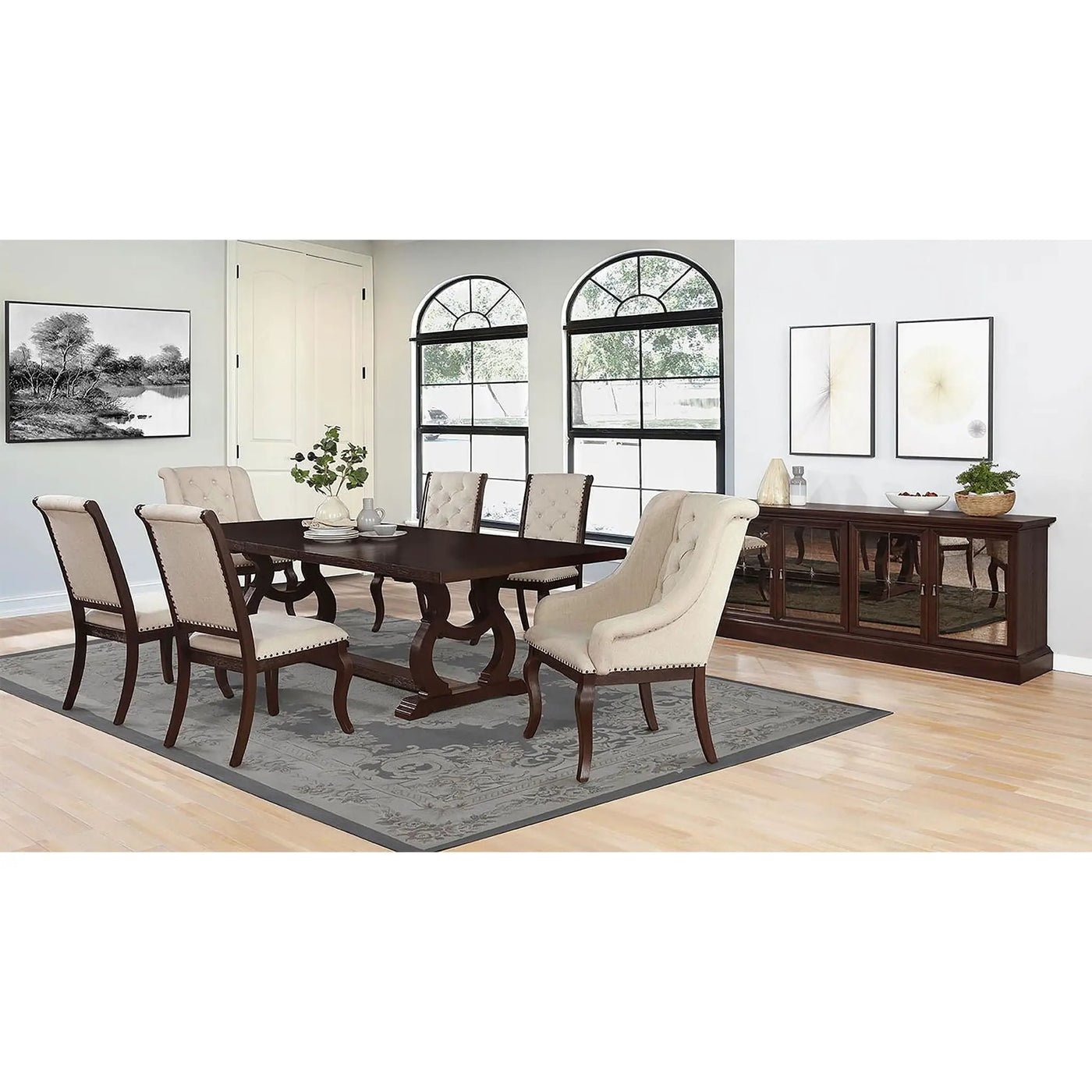 Fremont - Tufted Back Dining Chair (Set of 2) by HouseOfZazla
