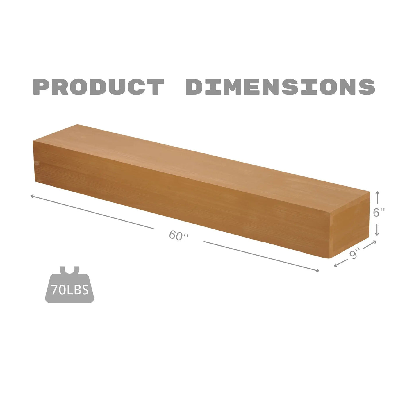 Fireplace Mantel Floating Shelf For Home Decor by Unique Piece Furniture