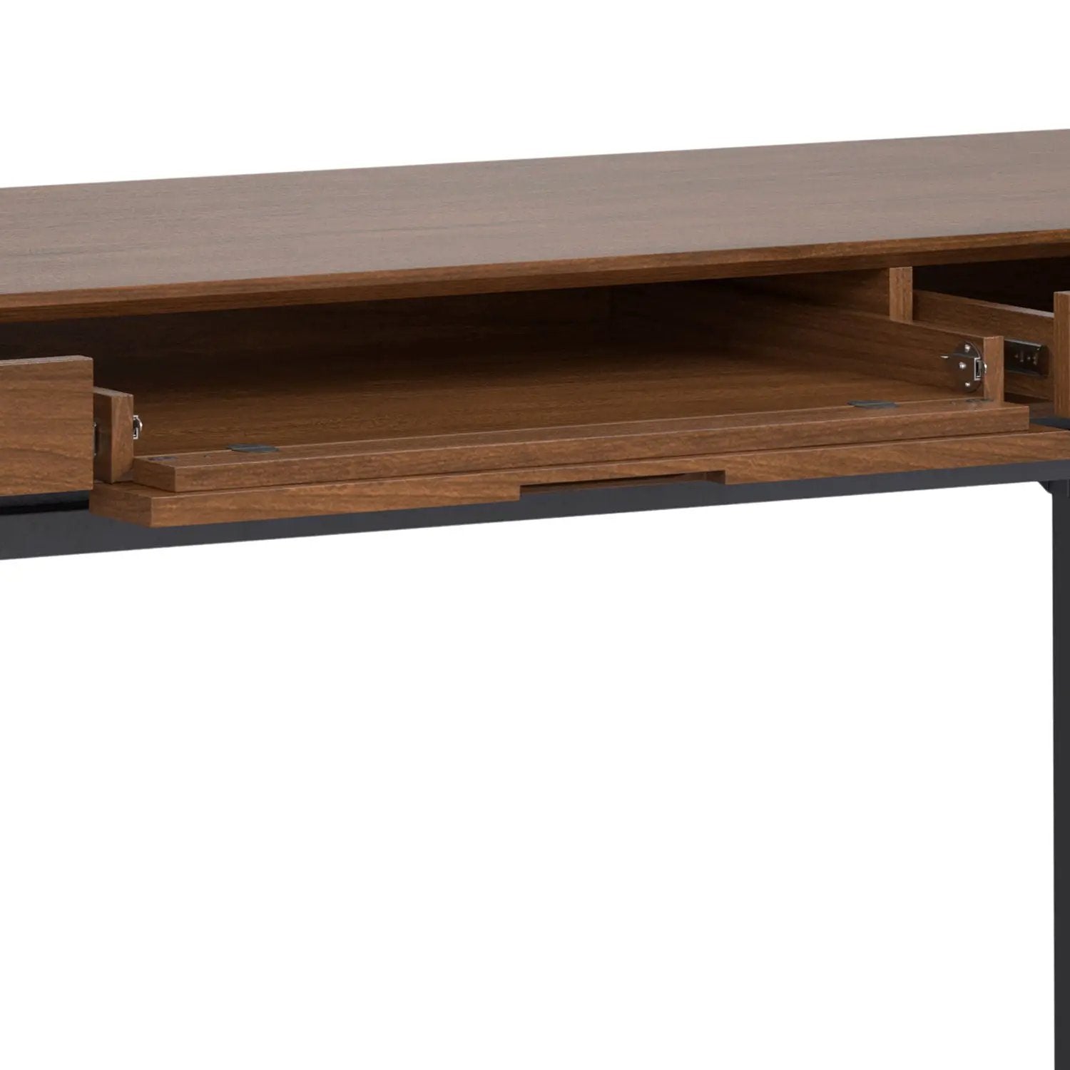 Banting - Mid Century Handcrafted Wide Desk by HouseOfZazla