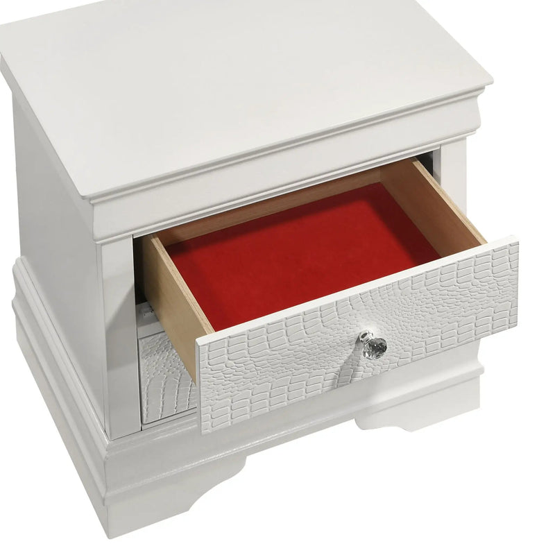 Blaze - 2 Drawer Modern Nightstand by HouseOfZazla