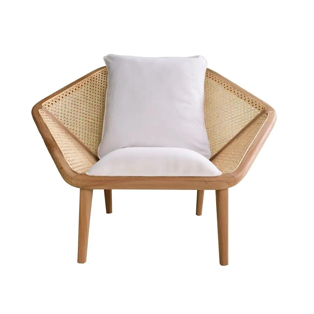 Tectona - Teak Leisure Chair - Natural Wood / Brown by HouseOfZazla