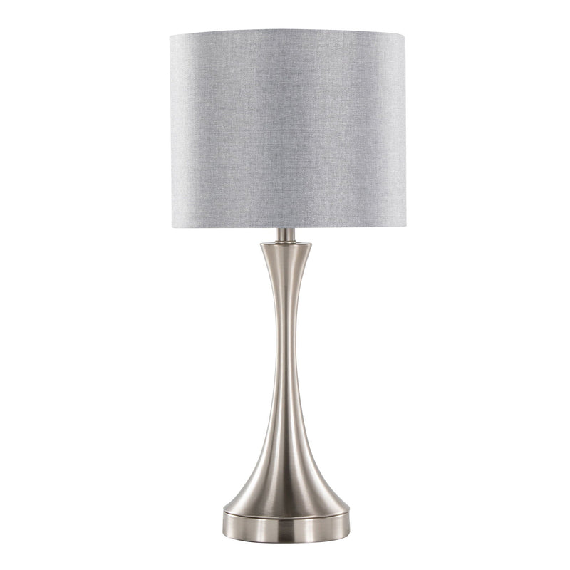 Lenuxe - Contemporary Table Lamp Built In USB Port (Set of 2) by HouseOfZazla