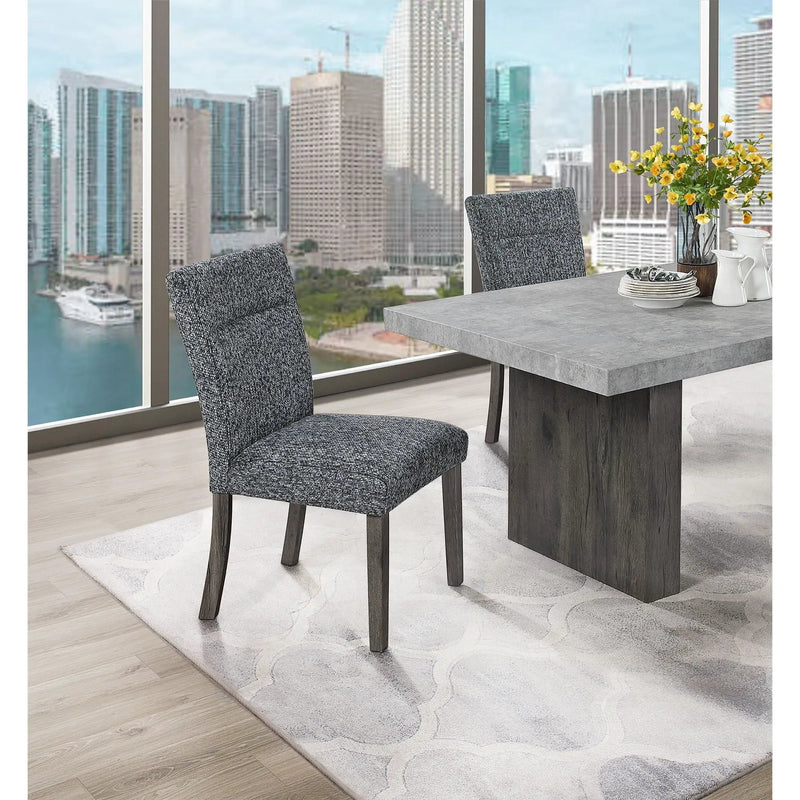 Sharon - Dining Chair With Extended Back (Set of 2) - Gray by Unique Piece Furniture