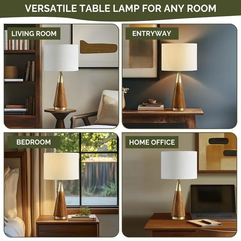 Triangular Table Lamp by HouseOfZazla