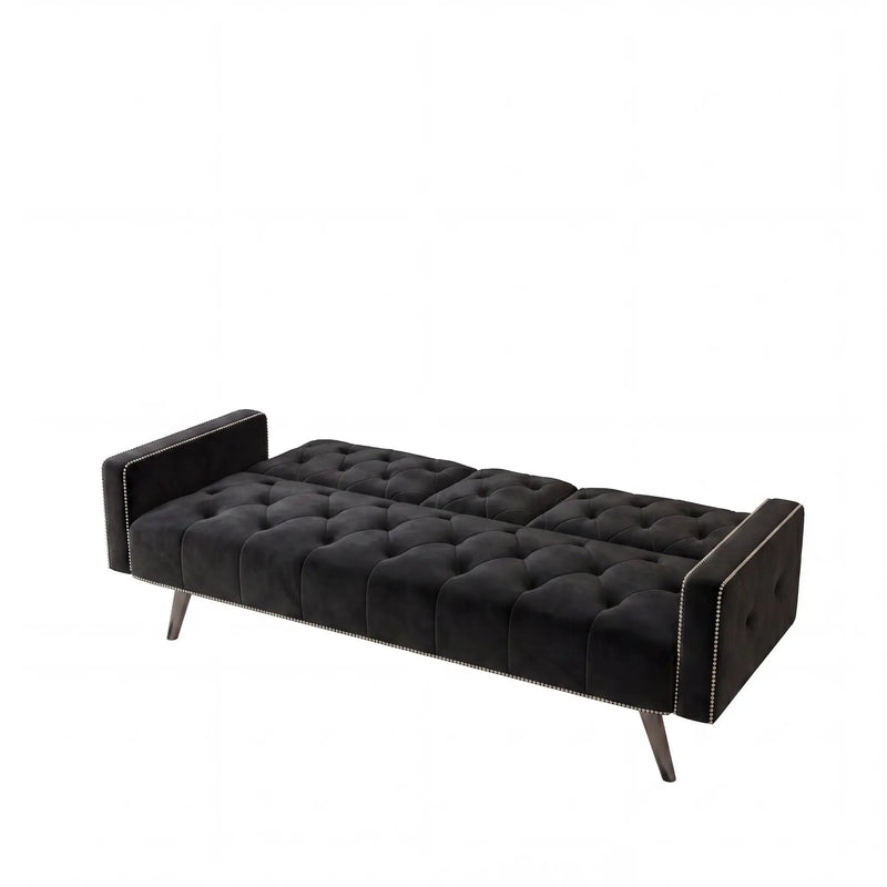 1730 Sofa Bed Armrest with Nail Head Trim by HouseOfZazla