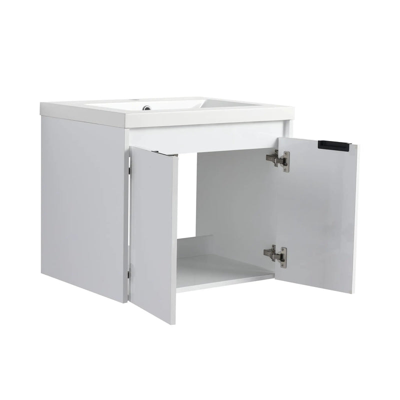 24" Bathroom Vanity With Resin Sink by HouseOfZazla