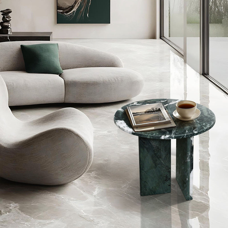 Luxury Coffee Table With Unique Veining, Unique Stone Design by HouseOfZazla