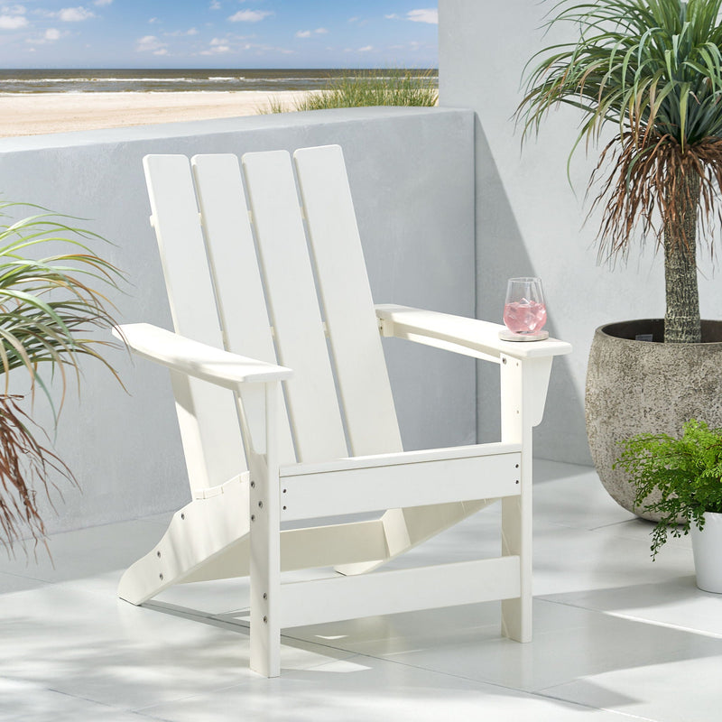 Enigmara Outdoor High Density Resin Adirondack Chair by HouseOfZazla