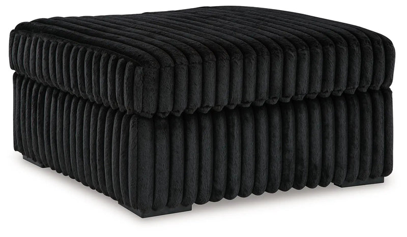 Midnight-Madness - Oversized Accent Ottoman by Unique Piece Furniture