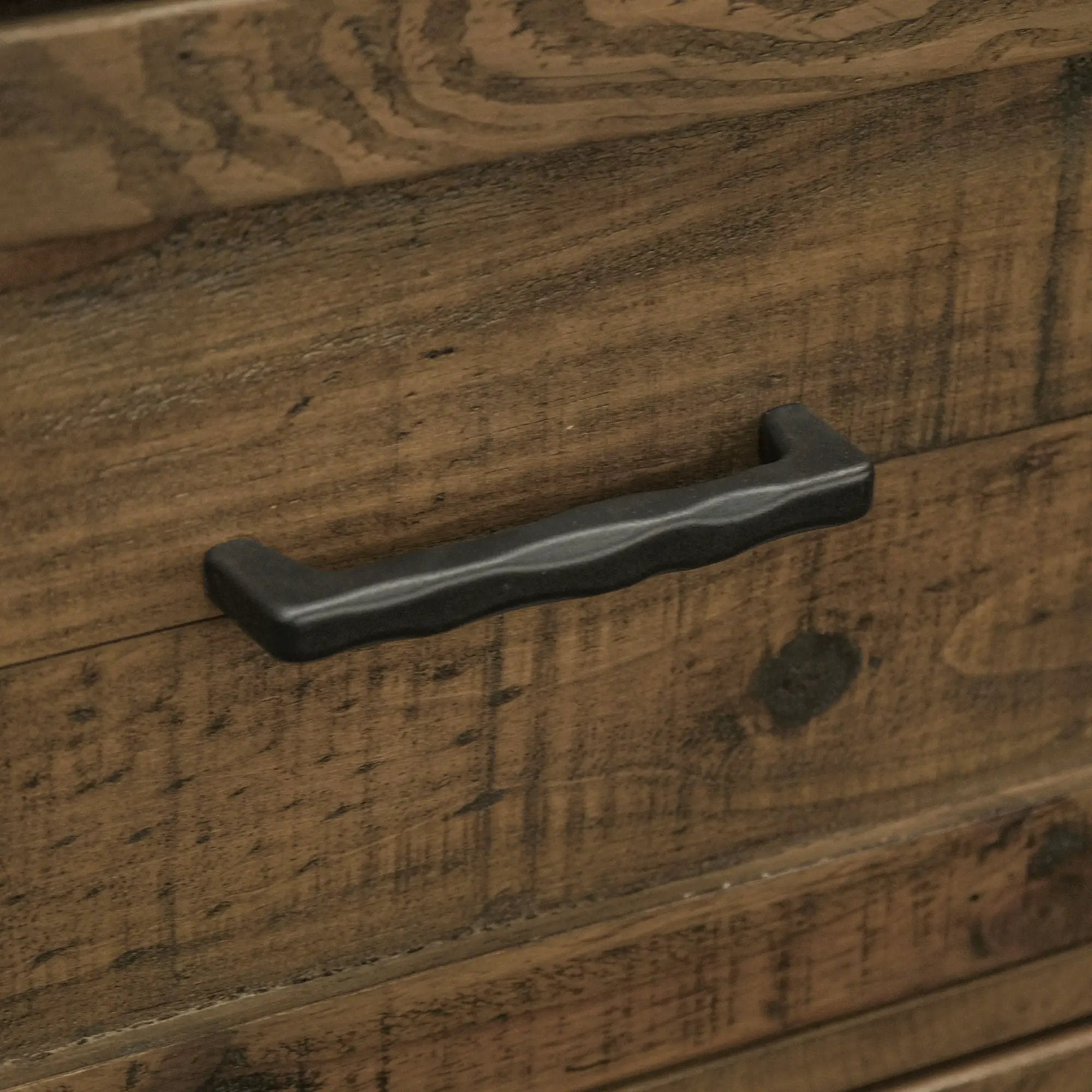 Rustic 2 Drawer Nightstand - Brown - Wood by Unique Piece Furniture