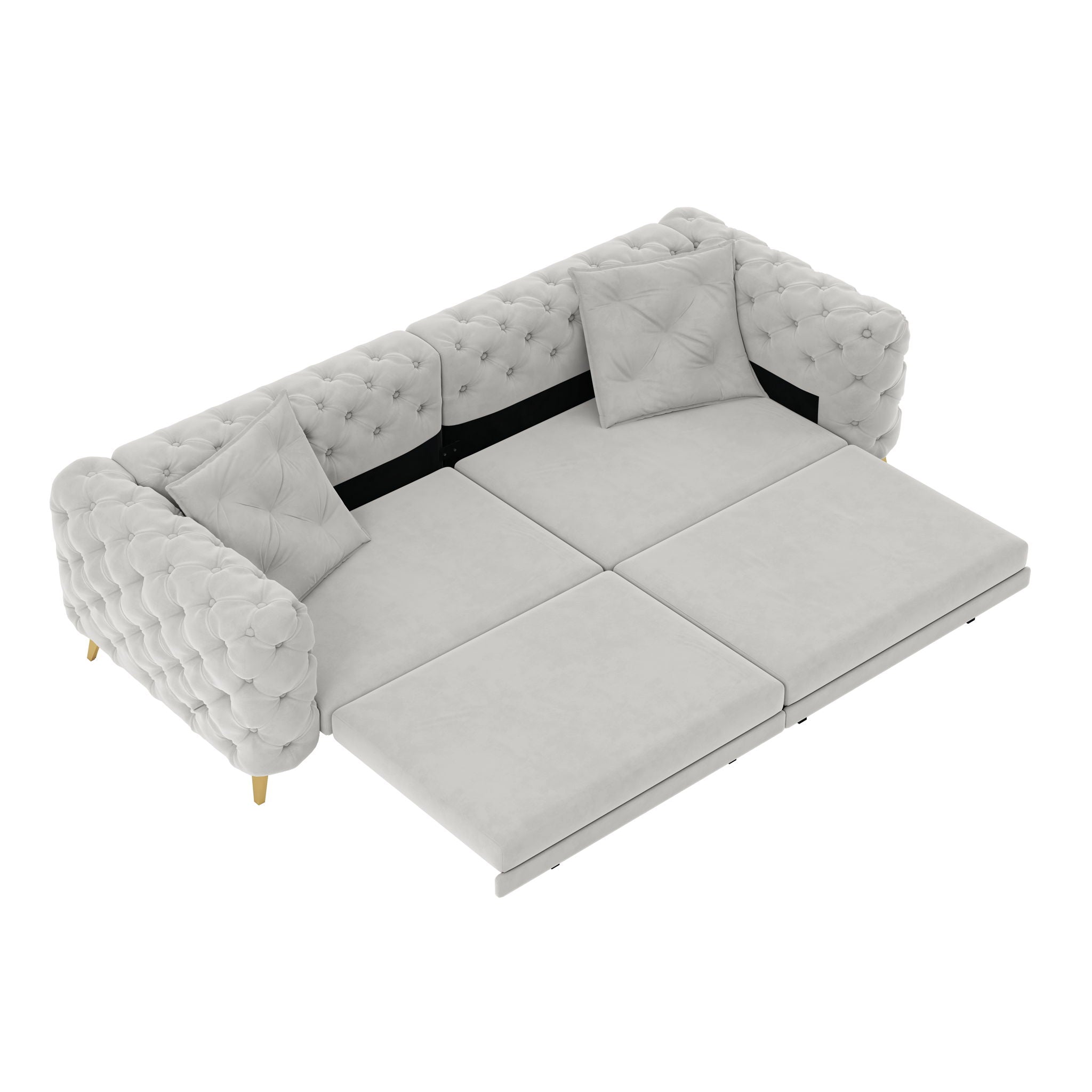 3-In-1 Convertible Sleeper Sofa by HouseOfZazla