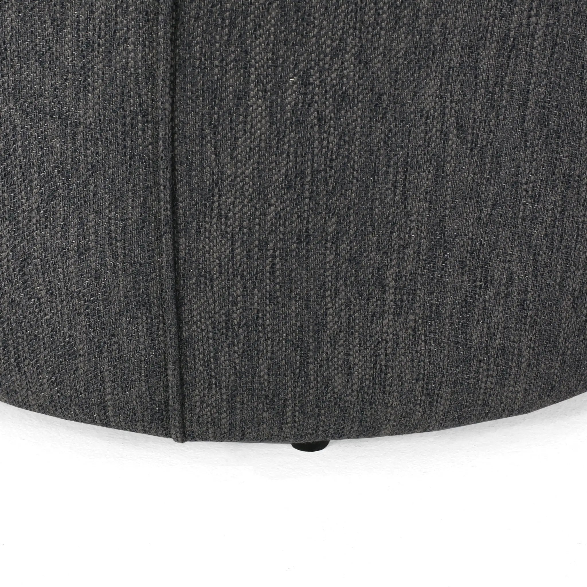 Contemporary Ottoman With Tonal Piping And Button Tuft Design by HouseOfZazla