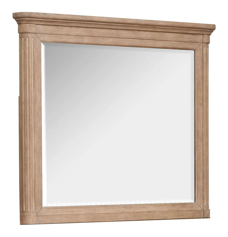 Harmony Heights - Landscape Mirror - Belgium Wheat by Unique Piece Furniture