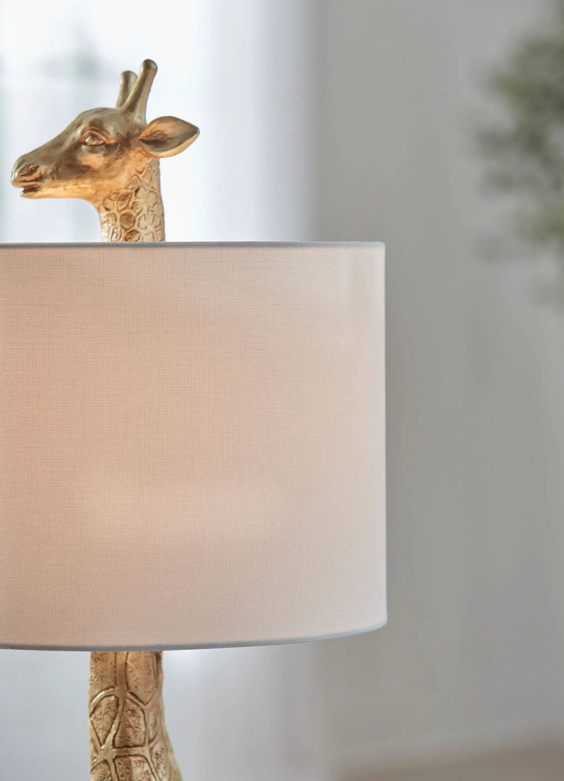 Ferrison - Poly Table Lamp - Gold Finish by Unique Piece Furniture