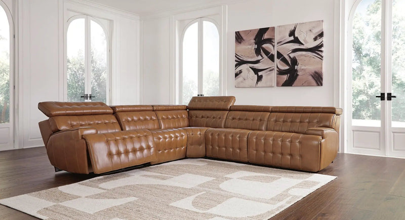 Temmpton - Power Reclining Sectional by Unique Piece Furniture