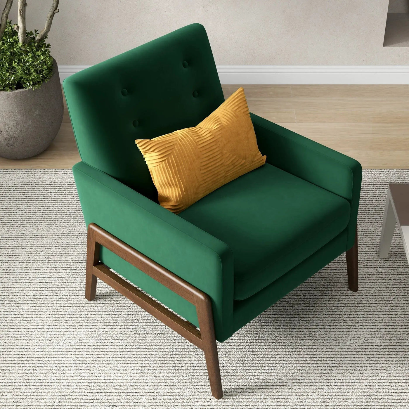 Cole - Solid Wood Lounge Chair by Unique Piece Furniture