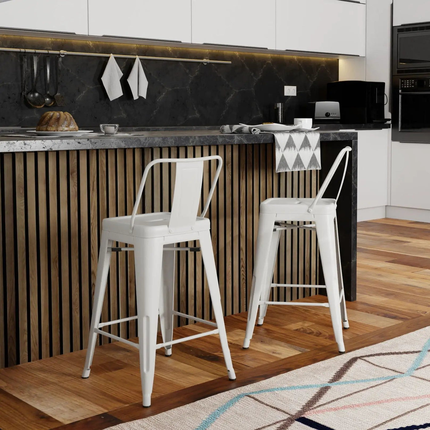 Rayne - Multifunctional Metal Stool by Unique Piece Furniture